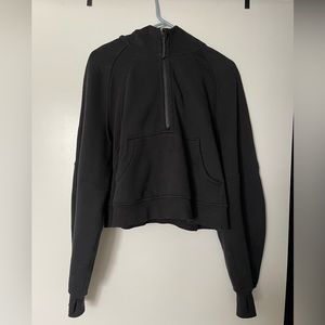 M/L lululemon scuba oversized half zip hoodie